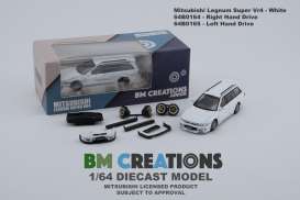 Mitsubishi  - Legnum 2002 white - 1:64 - BM Creations - 64B0164 - BM64B0164rhd | Toms Modelautos