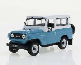 Nissan  - Patrol 300 H60 1970 light blue/white - 1:43 - First 43 - F43164 - F43-164 | Toms Modelautos