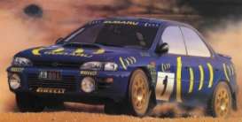 Subaru  - Impreza blue/yellow - 1:24 - Hasegawa - 20589 - has20589 | Toms Modelautos