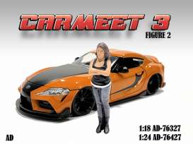 Figures  - Car Meet III Figure II 2022  - 1:18 - American Diorama - 76327 - AD76327 | Toms Modelautos