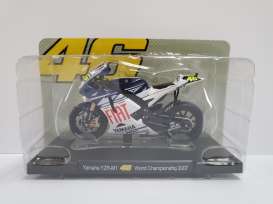 Yamaha  - YZR-M1  #46 V. Rossi 2007  - 1:18 - Magazine Models - X4FALA0017 - MagRossi0017 | Toms Modelautos