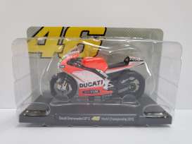 Ducati  - Desmosedici GP12 #46 V. Rossi 2012  - 1:18 - Magazine Models - X4FALA1003 - MagRossi1003 | Toms Modelautos