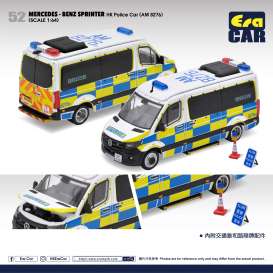 Mercedes Benz  - Sprinter 2021 white/blue/yellow - 1:64 - Era - MB21SPR5201 - EraMB21SPR5201 | Toms Modelautos