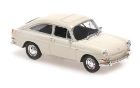 Volkswagen  - 1600 TL 1966 cream - 1:43 - Maxichamps - 940055320 - mc940055320 | Toms Modelautos