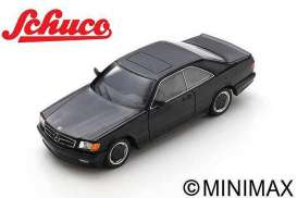 Mercedes Benz  - 560 SEC AMG black - 1:43 - Schuco - S09214 - schuco09214 | Toms Modelautos