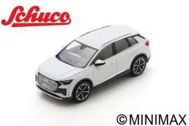 Audi  - Q4 e-tron white - 1:43 - Schuco - S07559 - schuco07559 | Toms Modelautos