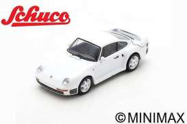 Porsche  - 959 white - 1:43 - Schuco - S03927 - schuco03927 | Toms Modelautos