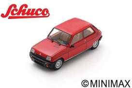 Renault  - 5 Alpine Turbo red - 1:43 - Schuco - S02035 - schuco02035 | Toms Modelautos