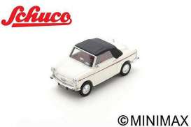 Autobianchi  - Eden Roc 1960 white - 1:18 - Schuco - 00579 - schuco00579 | Toms Modelautos