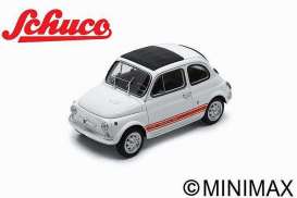 Fiat  - 500 Abarth 595 SS 1965 white - 1:18 - Schuco - 00559 - schuco00559 | Toms Modelautos