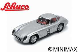 Mercedes Benz  - 300 SLR Uhlenhaut Coupé  silver - 1:12 - Schuco - 00527 - schuco00527 | Toms Modelautos