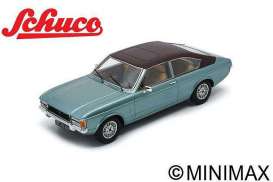 Ford  - Granada 1972 blue/black - 1:18 - Schuco - 00492 - schuco00492 | Toms Modelautos