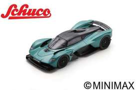 Aston Martin  - Valkyrie  2021 green - 1:18 - Schuco - 00489 - schuco00489 | Tom's Modelauto's