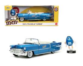 Cadillac  - Eldorado 1956 blue - 1:24 - Jada Toys - 33726 - jada253255067 | Toms Modelautos