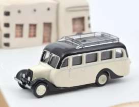 Citroen  - U23 1947 black/cream - 1:87 - Norev - 159924 - nor159924 | Toms Modelautos