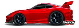 Muscle Machines  - Toyota Supra 2020 red/black - 1:64 - Maisto - 15573 - mai15573 | Toms Modelautos