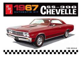 Chevrolet  - Chevelle SS396 1967  - 1:25 - AMT - s1388 - amts1388 | Toms Modelautos