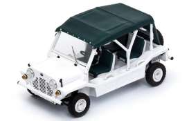 Mini  - Moke white/green - 1:43 - Schuco - 09217 - schuco09217 | Toms Modelautos