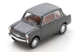 Autobianchi  - Coupe grey - 1:43 - Schuco - 09274 - schuco09274 | Toms Modelautos