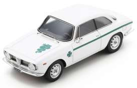 Alfa Romeo  - GTA 1965 white/green - 1:43 - Schuco - 09341 - schuco09341 | Toms Modelautos