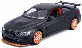 BMW  - M4 GTS matt black - 1:24 - Maisto - 31246M - mai31246bk | Toms Modelautos