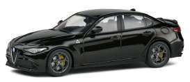 Alfa Romeo  - Giulia Quadrifoglio black - 1:43 - Solido - 4313107 - soli4313107 | Toms Modelautos