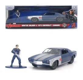 Chevrolet  - Camaro 1973 blue/silver - 1:32 - Jada Toys - 253223021 - jada253223021 | Toms Modelautos