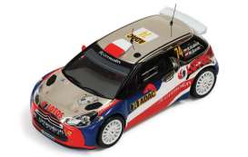 Citroen  - DS3 2013 silver/blue/red - 1:43 - Magazine Models - wp1402L13c07 - MagRwp1402L13c07 | Toms Modelautos