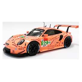 Porsche  - 911 RSR #92 2018 pink - 1:43 - Magazine Models - spalmRSR2018 | Toms Modelautos