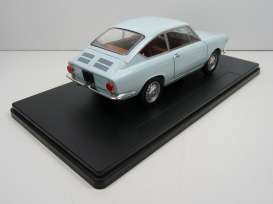 Fiat  - 850 Coupe 1965 light blue - 1:24 - Magazine Models - PTVQ12 - mag24Fiat850blue | Toms Modelautos