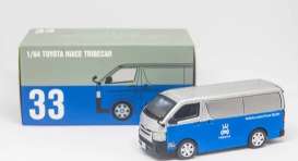 Toyota  - Hiace  grey/blue - 1:64 - Era - MY6422D014 - EraMY6422D014 | Toms Modelautos