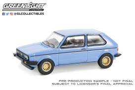 Volkswagen  - Golf 1982 blue - 1:64 - GreenLight - 36100F - gl36100F | Toms Modelautos