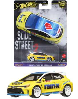 Toyota  - Corolla GT yellow/blue - 1:64 - Hotwheels - HKC82 - hwmvHKC82 | Toms Modelautos