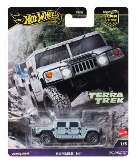 Hummer  - H1 silver - 1:64 - Hotwheels - HRV90 - hwmvHRV90 | Toms Modelautos