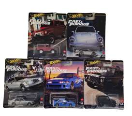 Assortment/ Mix  - F&F  various - 1:64 - Hotwheels - HNW46 - hwmvHNW46-979G | Toms Modelautos