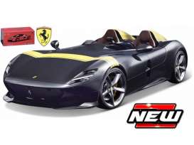 Ferrari  - SP2 black - 1:43 - Bburago - 36913bk - bura36913bk | Toms Modelautos