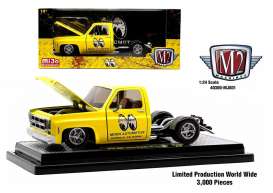 GMC  - Sierra 1976 yellow/black - 1:24 - M2 Machines - 40100-MJS01 - M2-40100MJS01 | Toms Modelautos