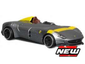 Ferrari  - Monza SP-1 silver/yellow - 1:64 - Maisto - 15702Z - mai15702Z | Toms Modelautos