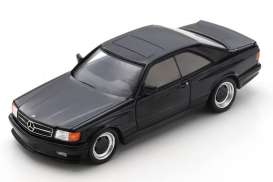 Mercedes Benz  - 560 SEC AMG 1989 black - 1:43 - Schuco - S09213 - schuco09213 | Toms Modelautos