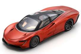 McLaren  - SpeedTail 2019 orange - 1:43 - Schuco - 09334 - schuco09334 | Toms Modelautos