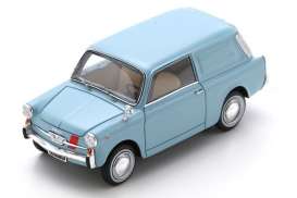 Autobianchi  - Bianchina Furgoncino 1965 blue - 1:43 - Schuco - 09335 - schuco09335 | Toms Modelautos