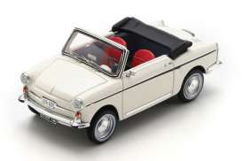 Autobianchi  - Cabriolet 1962 white - 1:43 - Schuco - 09337 - schuco09337 | Toms Modelautos