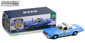 Dodge  - Monaco 1978 blue/white - 1:18 - GreenLight - 19132 - gl19132 | Toms Modelautos