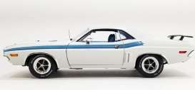 Dodge  - Challenger R/T 1971 white/blue - 1:18 - Acme Diecast - 1806027 - acme1806027 | Toms Modelautos