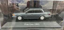 Ford  - Ghia 1993 silver-blue - 1:43 - Magazine Models - magMexGhia | Toms Modelautos