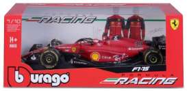 Ferrari  - F1 SF23 2023 red/black - 1:18 - Bburago - 16812S - bura16812S | Toms Modelautos