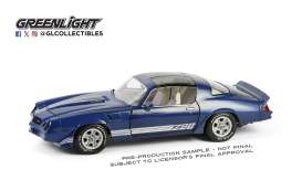 Chevrolet  - Camaro Z/28 1980 blue - 1:18 - GreenLight - 13691 - gl13691 | Toms Modelautos