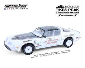 Pontiac  - Firebird 1980 white - 1:24 - GreenLight - 18262 - gl18262 | Toms Modelautos