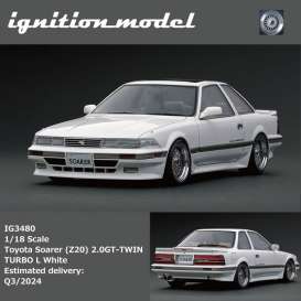 Toyota  - Soarer white - 1:18 - Ignition - IG3480 - IG3480 | Toms Modelautos