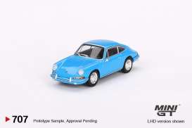 Porsche  - 911 (901) 1963 blue - 1:64 - Mini GT - 00707-R - MGT00707rhd | Toms Modelautos